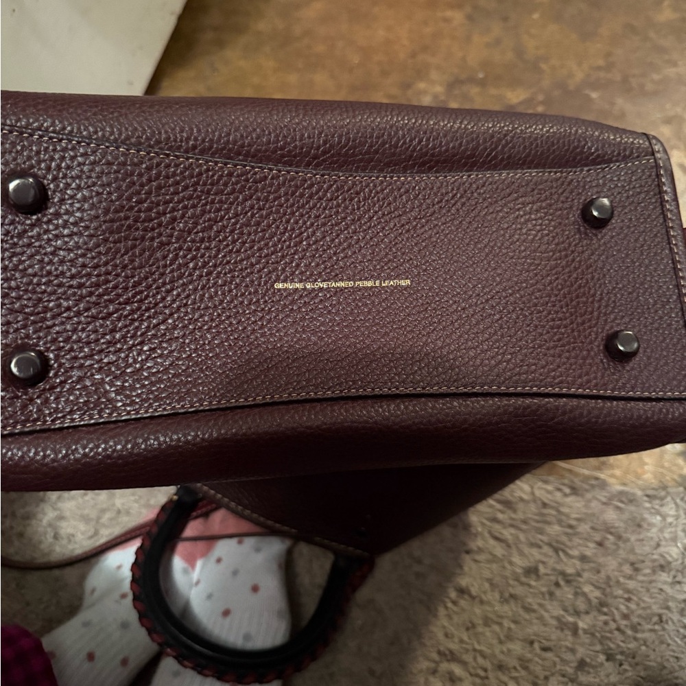 Coach Dark Brown Leather 30 rogue
